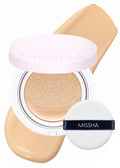 MISSHA Magic Cushion Foundation No.23 Natural Beige for Light with Neutral Skin Tone - Flawless Coverage, Dewy Finish, Easy Application for All