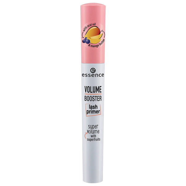 Essence | Volume Booster Lash Primer Mascara | Infused with Mango Butter and Acai Oil for Nurtured Lashes | Conditioning Mascara Primer | White |