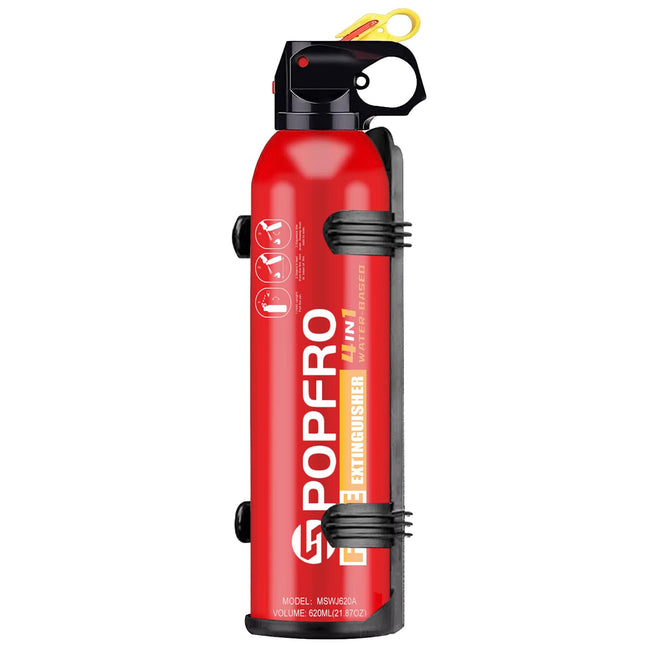 Portable Fire Extinguisher | 4-In-1 Small Fire Extinguisher for Home, Garage, Kitchen, Car | for Electric, Textile and G