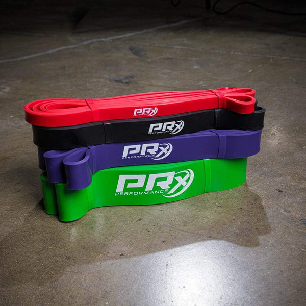 Prx Performance - Resistance & Stretch Band - Perfect for Pull-Ups, Chin Ups, Muscle Ups, Power Lifting, Physical Therapy, Mobility Bands,