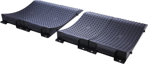 Homeon Wheels Tire Saver Ramps Anti-Slip Pads Design, Car Tire Wheel Ramps for Flat Spot and Flat Tire Prevention, Tire Savers for Storage,
