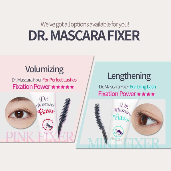 ETUDE Dr. Mascara Fixer for Perfect Lash (6G) | Long-Lasting Smudge-Proof Mascara Fixer with Care Effect | Eyelash Primer | Korean Makeup, Kbeauty