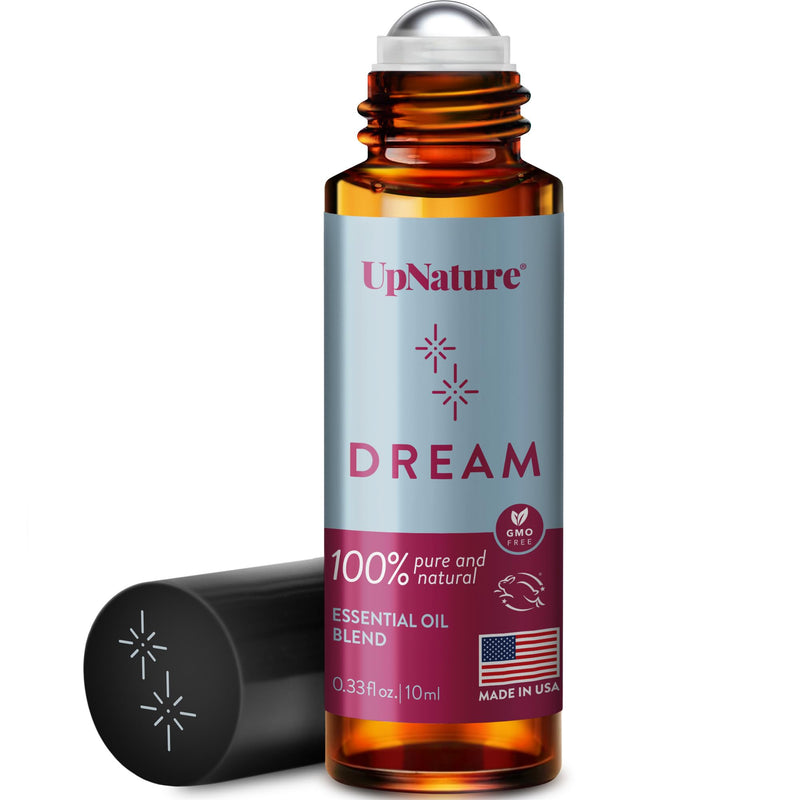 Upnature Dream Sleep Essential Oil Roll on â Natural Sleeping Blend with Lavender, Chamomile Aromatherapy Oils