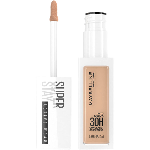 Maybelline Super Stay Liquid Concealer Makeup, Full Coverage Concealer, up to 30 Hour Wear, Transfer Resistant, Natural Matte Finish, Oil-Free,