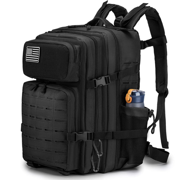 50L Military Tactical Backpack for Men,Water Resistant Day Backpack Molle Army 3 Days Assault Pack Bug Out Bag,Heavy Duty Hiking Treeking Rucksack
