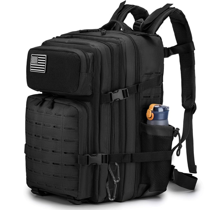 50L Military Tactical Backpack for Men,Water Resistant Day Backpack Molle Army 3 Days Assault Pack Bug Out Bag,Heavy Duty Hiking Treeking Rucksack