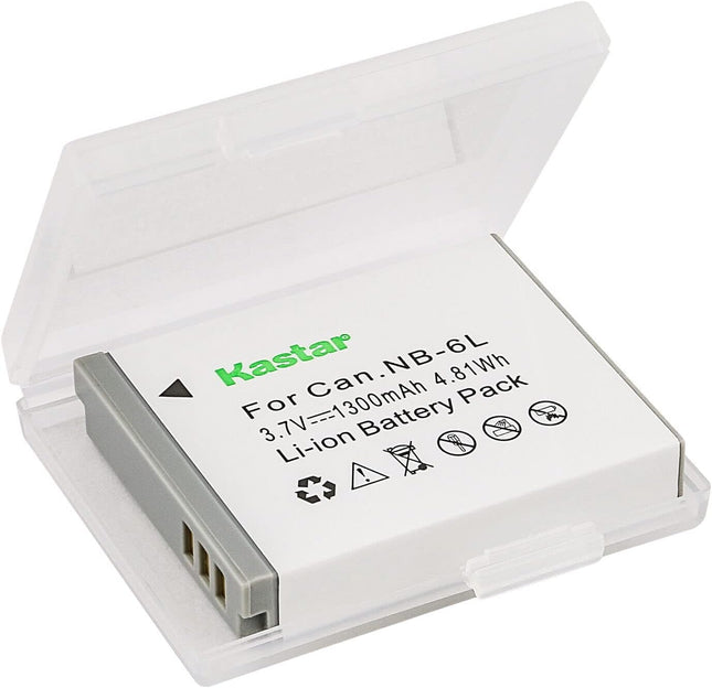 Kastar 3-Pack NB-6L Battery Replacement for Digital Camera for Kids Boys and Girls 36MP Children's Camera with 32GB SD C