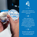Maestro'S Classic BEARD BUTTER | Anti-Itch, Extra Soothing, Hydrating Beard Creme for All Beard Types & Lengths- Mark of a Man Blend, 2 Ounce