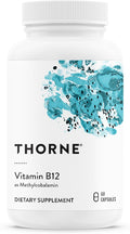 THORNE Vitamin B12 - as Methylcobalamin - Supports Heart & Nerve Health, Blood Cell Function, Healthy Sleep & Methylation* - Gluten, Dairy &