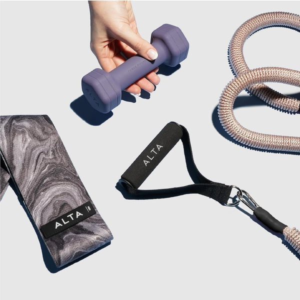 ALTA Mini Loop Bands for Exercise - Premium Durable Latex - Small Resistance Bands for Women, Booty Bands for Working Out, Leg Stretch Loops for