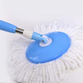 3 Pack Spin Mop Replacement Head for Hurrica, Mopnad, Cassabel and Other 360 Spin Mop Systems, Microfiber Spin Mop Refills (3Pc-White)