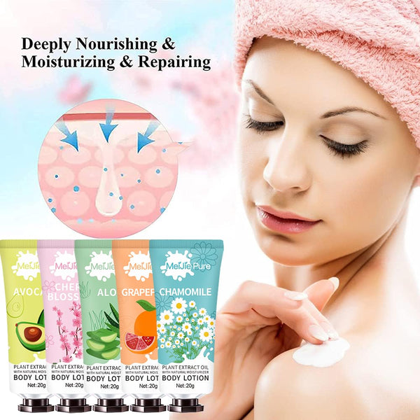 20 Pack Lotion for Women,Body Lotion for Dry Skin,Mothers Day Gifts,Teacher Appreciation,Nurses Week Gifts Bulk 2025,Travel Size Natural Fragrance