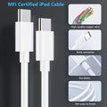 USB C Fast Charger for Apple Ipad Pro 13/12.9/11 Inch, Ipad 11Th/10Th Generation, Ipad Air 11/13 Inch/5Th/4Th, Ipad Mini 6Th/7Th, Ipad Charger