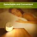 AUVON Rechargeable Battery Night Light, Mini with Motion Sensor, Warm White LED Stick-On Closet Light with Dusk to Dawn Sensor, Adjustable