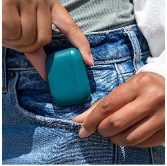 Jlab Go Air Pop True Wireless Bluetooth Earbuds & Charging Case, Teal, Dual Connect, IPX4 Sweat Resistance, Bluetooth 5 