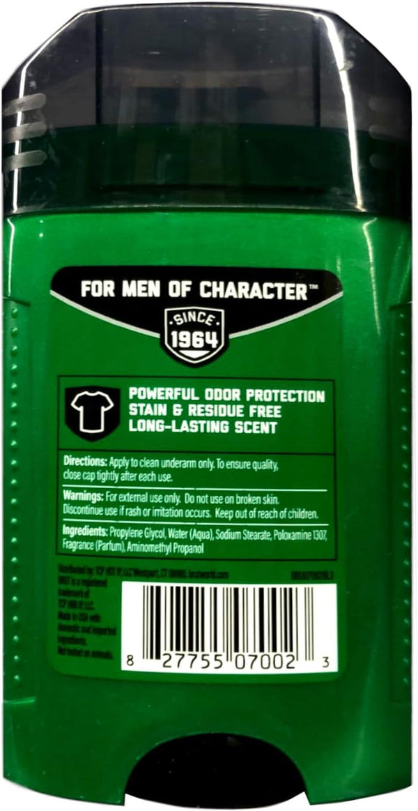 Brut Deodorant Original Fragrance 2.7 Oz / 76 G (Pack of 6)