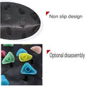 Joyzan Foot Massage Mat, Reflexology Leg Pain Walk Stone Road Acupoint anti Slip Rock Foldable Particle Pressure Point Pad Long Sitting Elderly