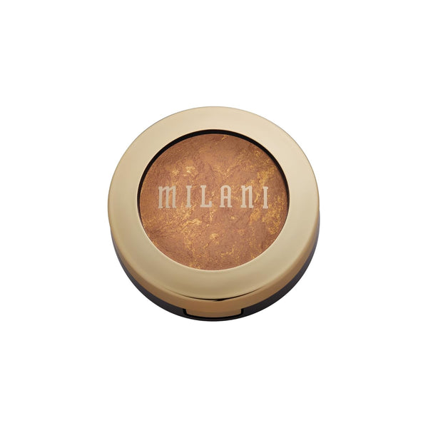 Milani Baked Bronzer - Glow, Cruelty-Free Shimmer Bronzing Powder to Use for Contour Makeup, Highlighters Makeup, 0.25 Ounce