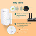 Tp-Link Wifi Extender with Ethernet Port, Dual Band 5Ghz/2.4Ghz , up to 44% More Bandwidth than Single Band, Covers up to 1200 Sq.Ft and 30