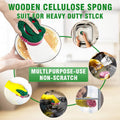 Smilepowo 12 Pack Scrub Sponge,Bulk Sponges,Dual-Sided Multi-Functional Premium Cleaning Sponges,Dishwashing Sponge for Heavy Duty Scouring