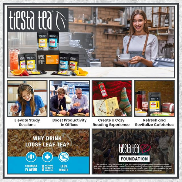 Tiesta Tea - 7 Green Teas Dry Flight Sampler | Loose Leaf | Medium Caffeine Hot & Iced Tea | Premium Green Tea Blends | 7 Resealable Sample Pouches