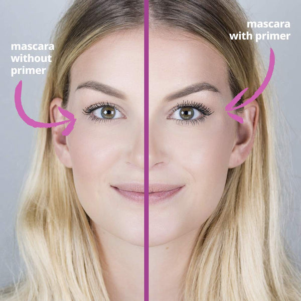 Essence | Volume Booster Lash Primer Mascara | Infused with Mango Butter and Acai Oil for Nurtured Lashes | Conditioning Mascara Primer | White |