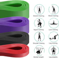 Resistance Band,Pull up Assistance Bands, Workout Bands, Exercise Bands, Resistance Bands Set for Working Out with Door Anchor,Physical Therapy,