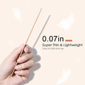 Canvalite Nail File Large Emery Boards for Nails,180 Grit Nail Files for Natural Nails, Thin Emory Nail File Pack Manicure Tool for Home Use 12PCS