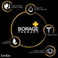 ShiKai Borage Therapy Dry Skin Lotion Body Moisturizer (16 oz) Unscented Skincare | Hydrating Lotion for Dry Hands & Body | With Oatmeal & Shea