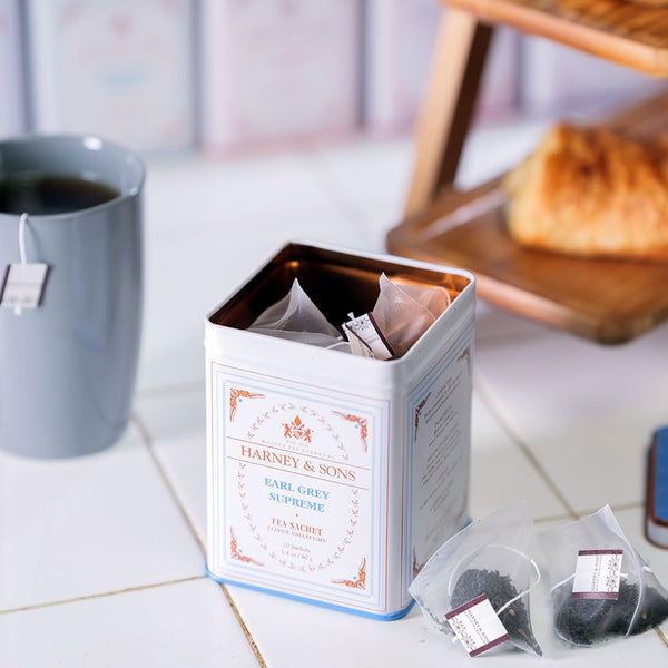 Harney & Sons Earl Grey Supreme, Black Tea, 20 Sachets