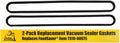 Upper and Lower Gasket Replacements for Foodsaver (2 Foam Gaskets) - Fits V2200, V2400, V2800, V3000, V3200 Series Vacuum Sealers (Replaces Food