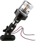 Boat Anchor Light, White LED Stern Light for Boat - 3 Nautical Mile Bimini Top - Pontoon - All round - 1224V, 6