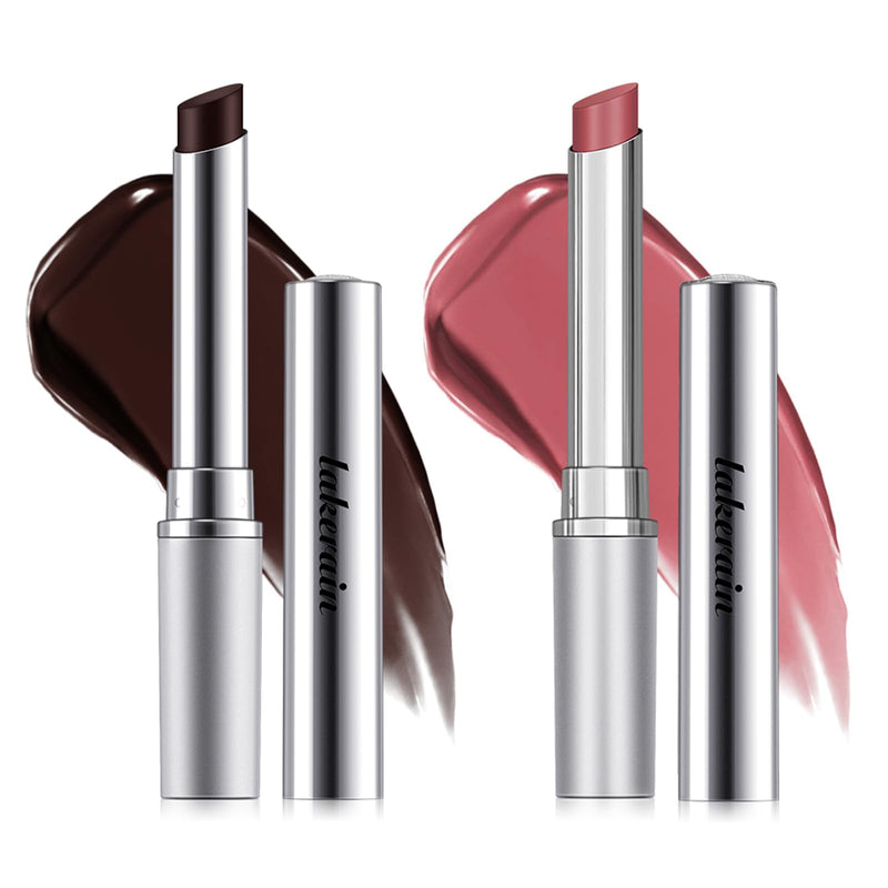 2PCS Honey Lipstick Tinted Lip Balm - Sheer Hydrating Lipstick for All Skin Tones - Moisturizing Lip Color, Nourishing Lip Balm with a Hint of