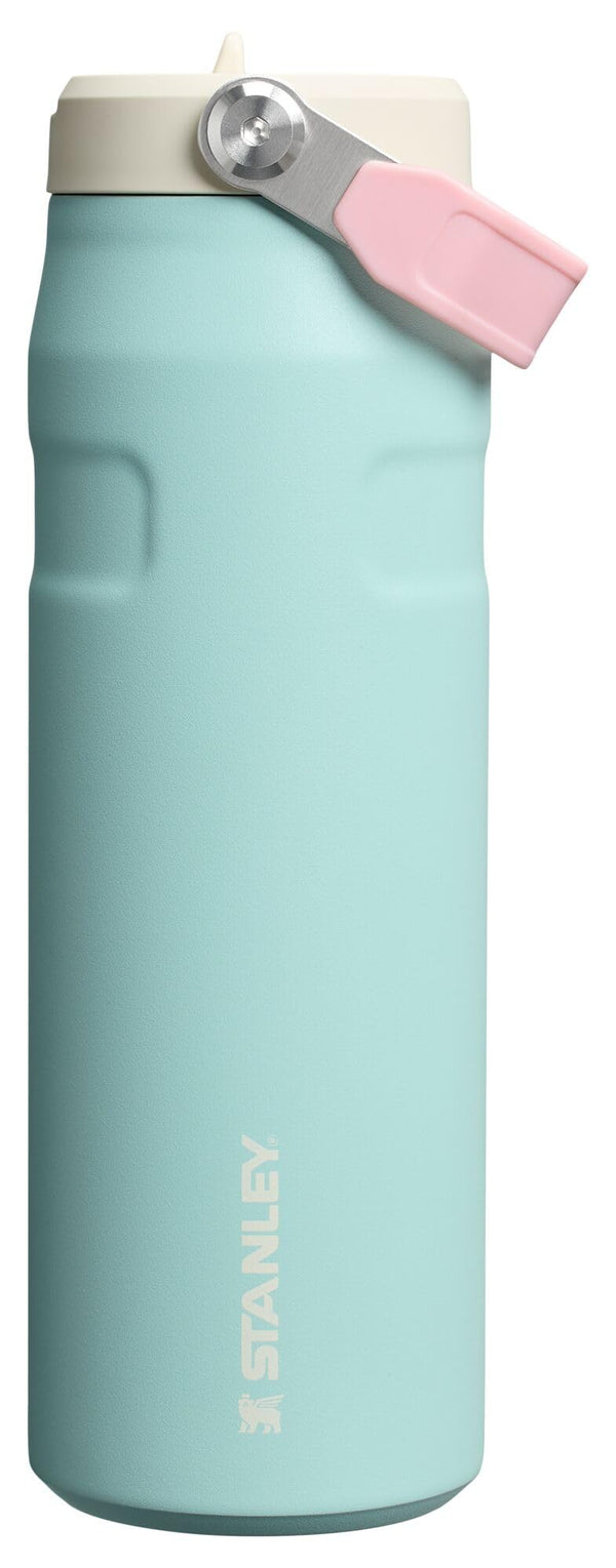 Stanley Iceflow Flip Straw 2.0 Water Bottle 24 Oz | Built-In Straw for Travel and Sports | Lightweight and Leak Resistant | Insulated Stainless