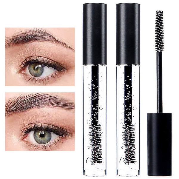 DAGEDA Clear Eyebrow Setting Gel, 2 Pack Brow Fix Gel, Waterproof and Sweat-Proof Eyebrow Repair Liquid Brows Styling Beauty Salon Home Use