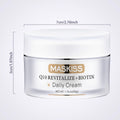 Q10 Anti-Wrinkle Face Cream, Unscented Anti-Aging Face Moisturizer for Sensitive Skin, Firming Face and Neck Cream, 1.76 Oz Jar