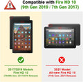 Fintie Folio Case for Amazon Fire HD 10 Tablet (Compatible with 7Th and 9Th Generations, 2017 and 2019 Releases) - Premium PU Leather Slim Fit