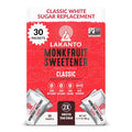 Lakanto Classic Monk Fruit Sweetener with Erythritol Packets - White Sugar Replacement, Zero Net Carbs, Zero Calorie, Sweeten on the Go, Coffee,