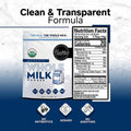 Healthier Comforts Organic Whole Milk Powder | Certified USDA Organic Powdered Milk | Kosher, Gluten Free, Non-Gmo Dry Milk Powder Whole Milk |