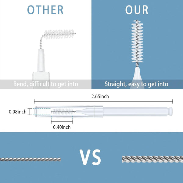 Shower Head Cleaning Brush for Small Hole,Multifunctional Shower Head Cleaner Tool Anti-Clogging Nozzle with Storage Boxes, Showerhead Cleaning