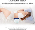 Menlo Park Lower Back Pain Relief Pillow,Memory Foam Back Waist Pillows for Bed,Lumbar Support Pillow for Sleeping,Bed Rest Pillow with Cooling