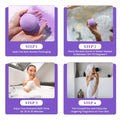 BODY & EARTH Bath Bombs Gift Set for Women 10 X 3.5 oz Essential Oils Lavender Handmade Birthday Gift Idea for Family, Women, Men, Mothers Day
