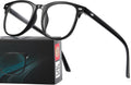 Okany Blue Light Blocking Glasses for Women Men Woman Black Computer Screen Filter Gaming Glasses Womens Mens 99.9% Blue Light Blocker round