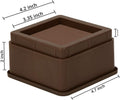 Utopia Bedding Bed Risers 2 Inch - Pack of 8 - Adjustable Furniture Risers 2 & 4 Inch - anti Slip Foam & Rubber Pad - Stackable Beds Lifts Heavy