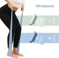 Resistance Band Set, Two Resistance Levels, Stretch Bands for Working Out Women or Men, Strength Training, Home Fitness, Toning, Stretching, Yoga,