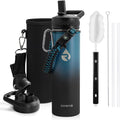 Insulated Water Bottle 20 Oz, Triple Wall Vacuum Stainless Steel (Cold for 48 Hrs), Leak Proof & Non-Bpa, Kids Water Bottle Jug for School with