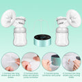 Electric Breast Pump, Breast Pump Electric Breastfeeding Pump 3 Modes 10 Levels Dual Rechargeable Nursing Double Breast Milk Pump Massage with