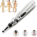 Zeerkeer Acupuncture Pen 3-In-1 Electronic Acupuncture Pen for Pain Relief, Powerful Meridian Energy Pulse Massage Pen, Includes Massaging Gel