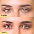 Elizabeth Mott Eyebrow Gel Makeup â Queen of the Fill Brow Tint & Volumizing Filler & Setter â Water-Resistant, Long-Lasting â Covers Grays,