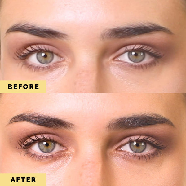 Elizabeth Mott Eyebrow Gel Makeup â Queen of the Fill Brow Tint & Volumizing Filler & Setter â Water-Resistant, Long-Lasting â Covers Grays,